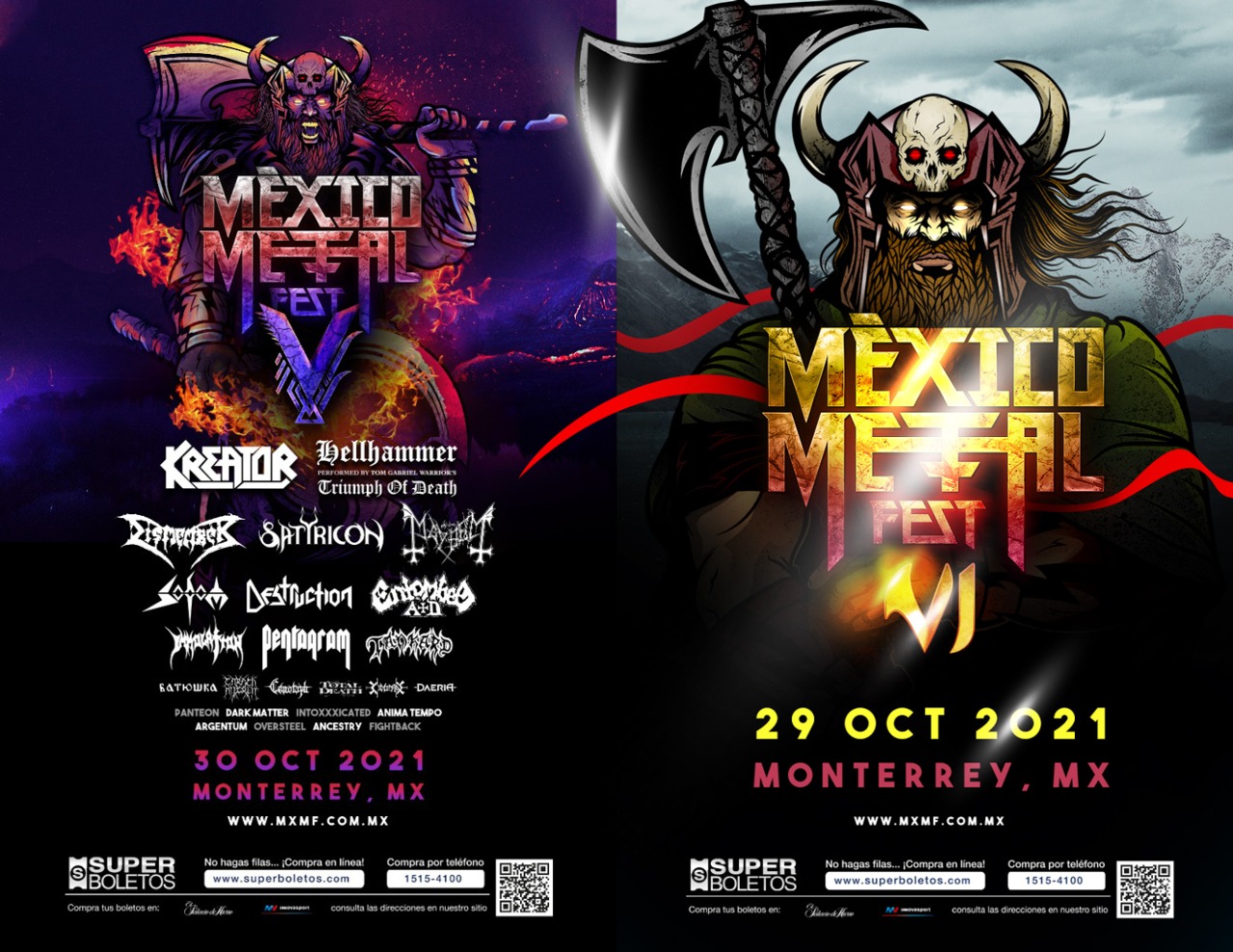  México Metal Fest pospone su quinta edición para 2021