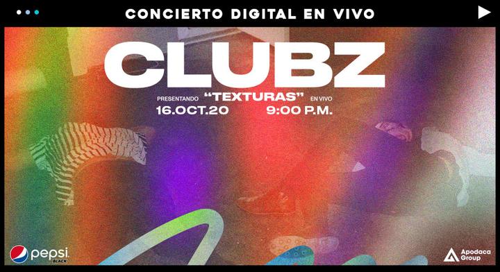  Clubz concierto digital en vivo