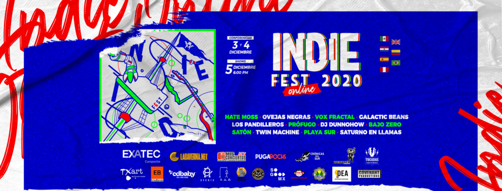  Comenzó el Indie Fest Campeche 2020 en su versión Online