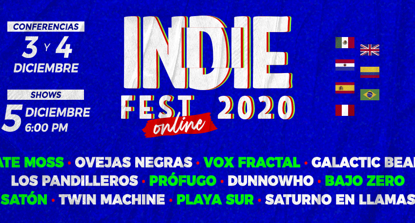  Indie Fest 2020: las bandas que participan hoy del encuentro online