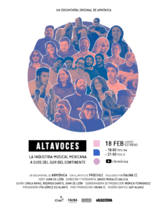 Altavoces: documental sobre la industria musical y creatividad mexicana