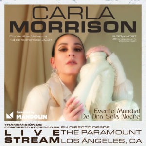 Un 14 de febrero con Carla Morrison