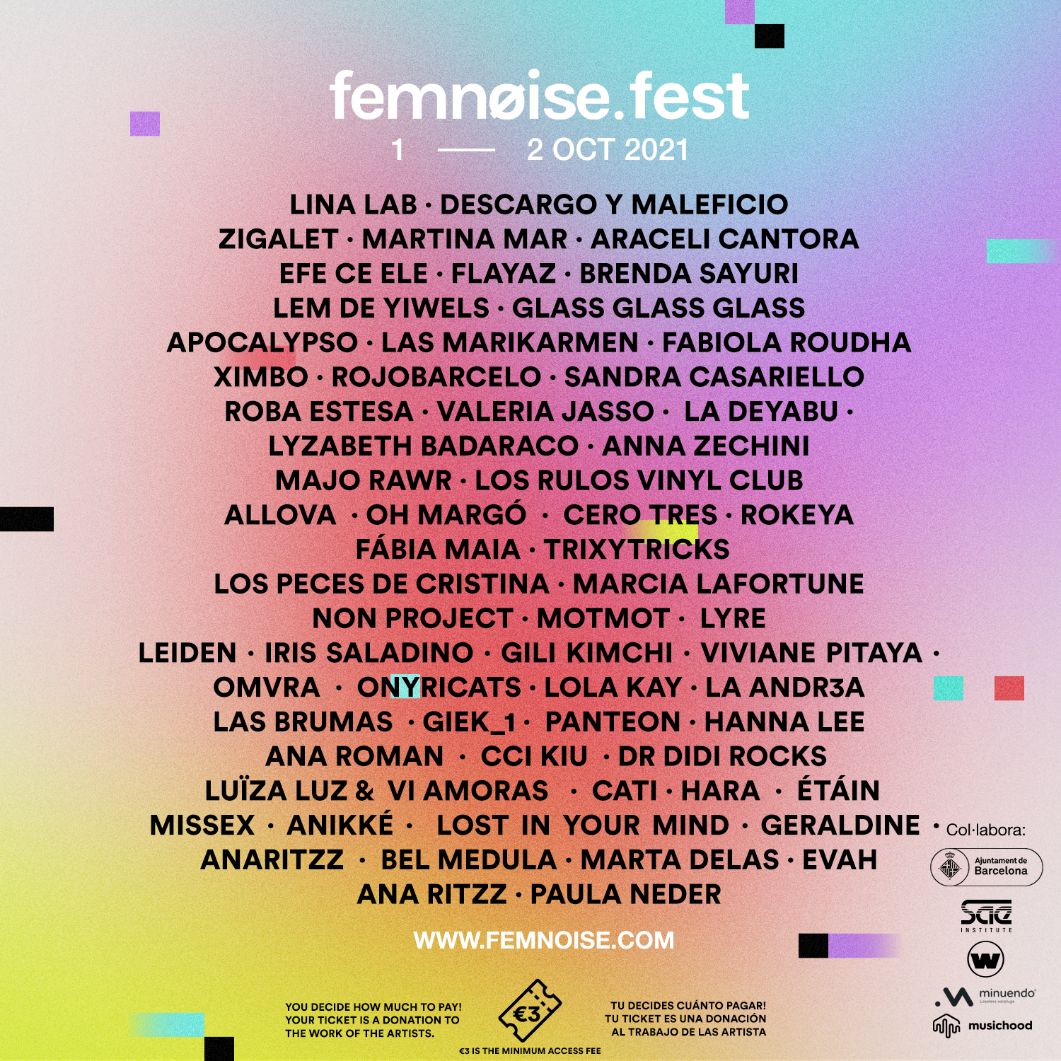  Conoce todos los detalles del festival Femnoise Fest