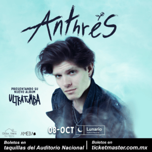 Anthrés se presenta como la nueva cara del rock en México
