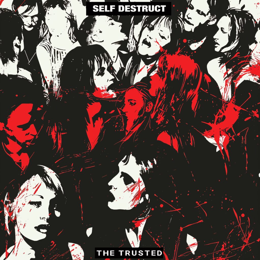 cover single art THE TRUSTED Self Destruct