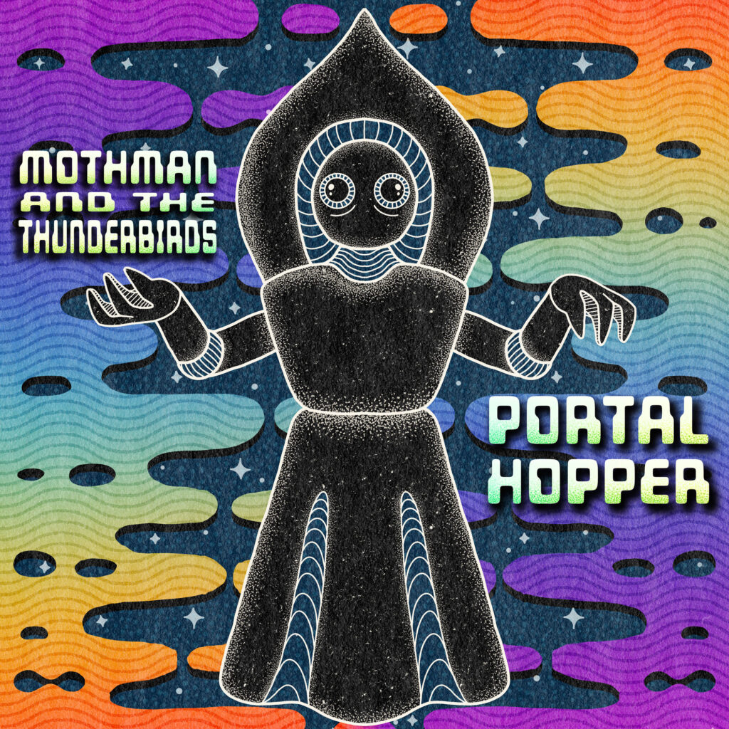 cover art album MOTHMAN AND THE THUNDERBIRDS Portal Horper Ruby Skies