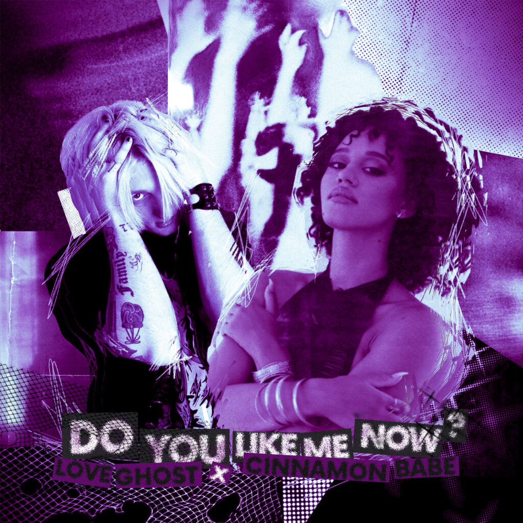 cover single art LOVE GHOST DO YOU LIKE ME NOW