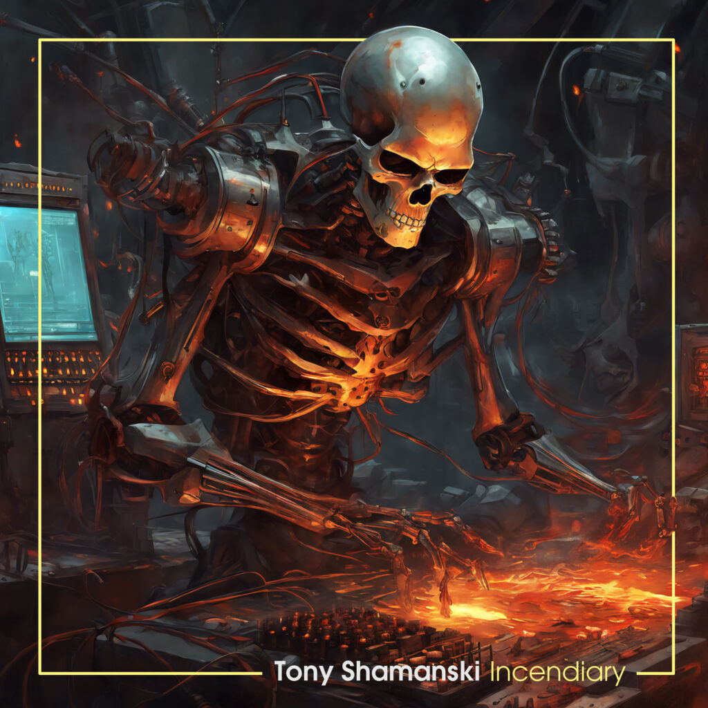 cover single art TONY Incendiary