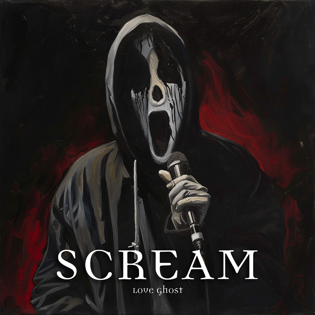 cover EP art Love Ghost SCREAM