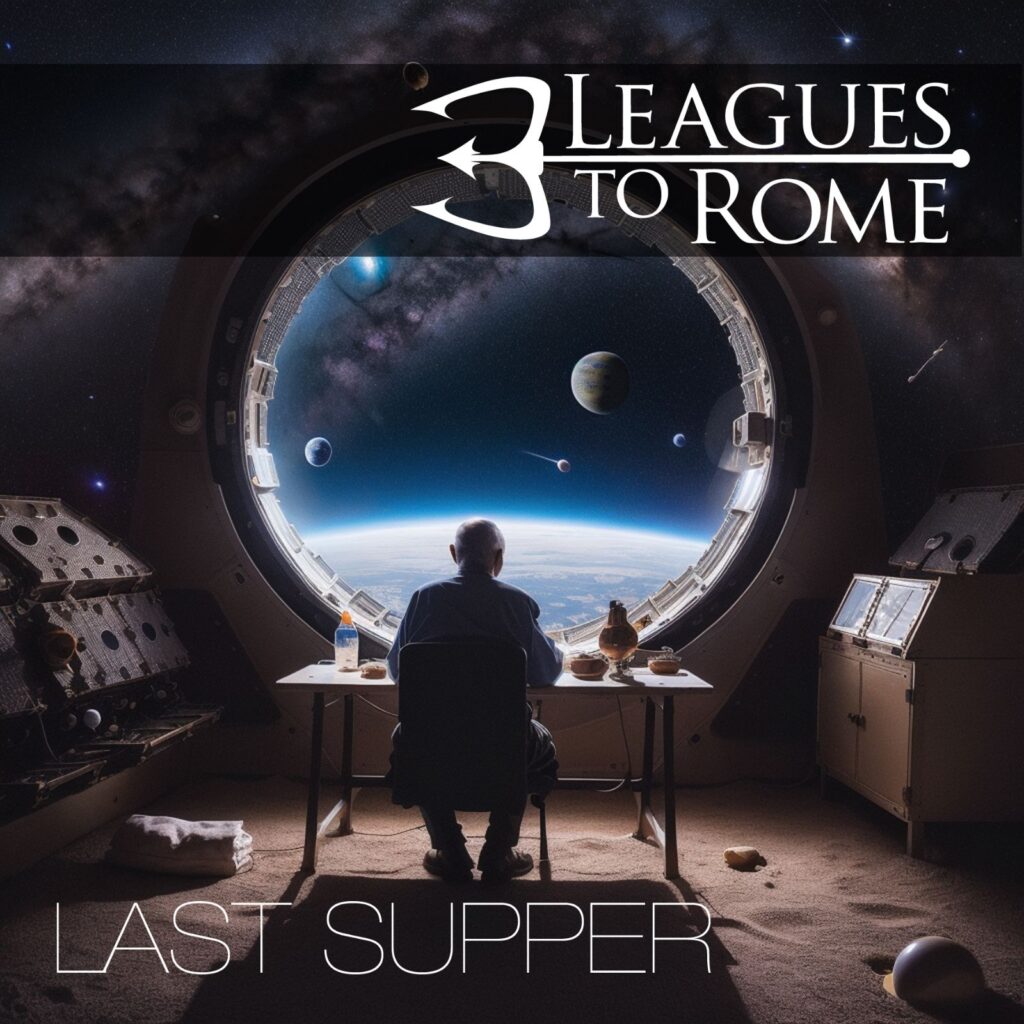 cover single art LEAGUES TO ROME Last Supper