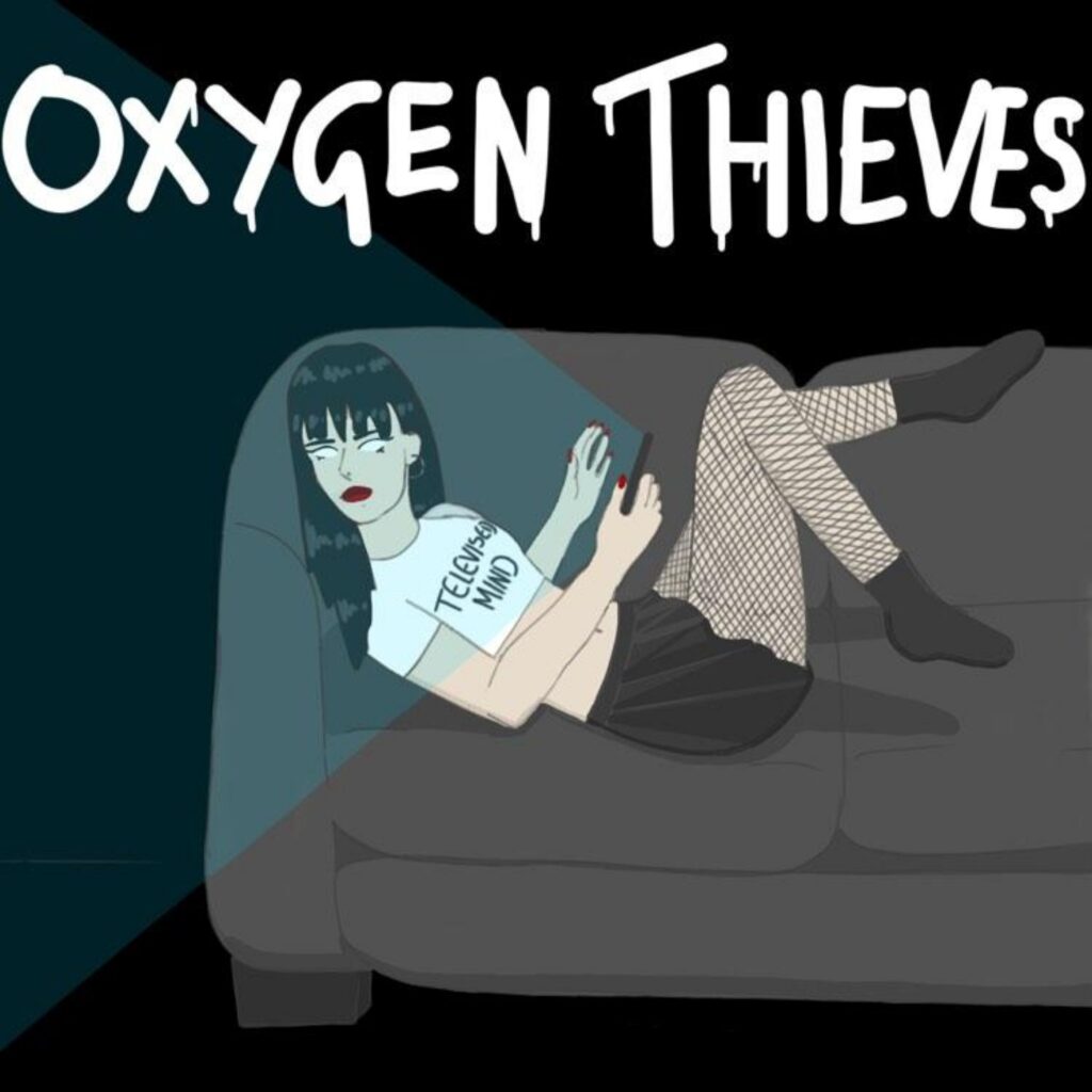 cover single art TELEVISED MIND Oxygen Thieves