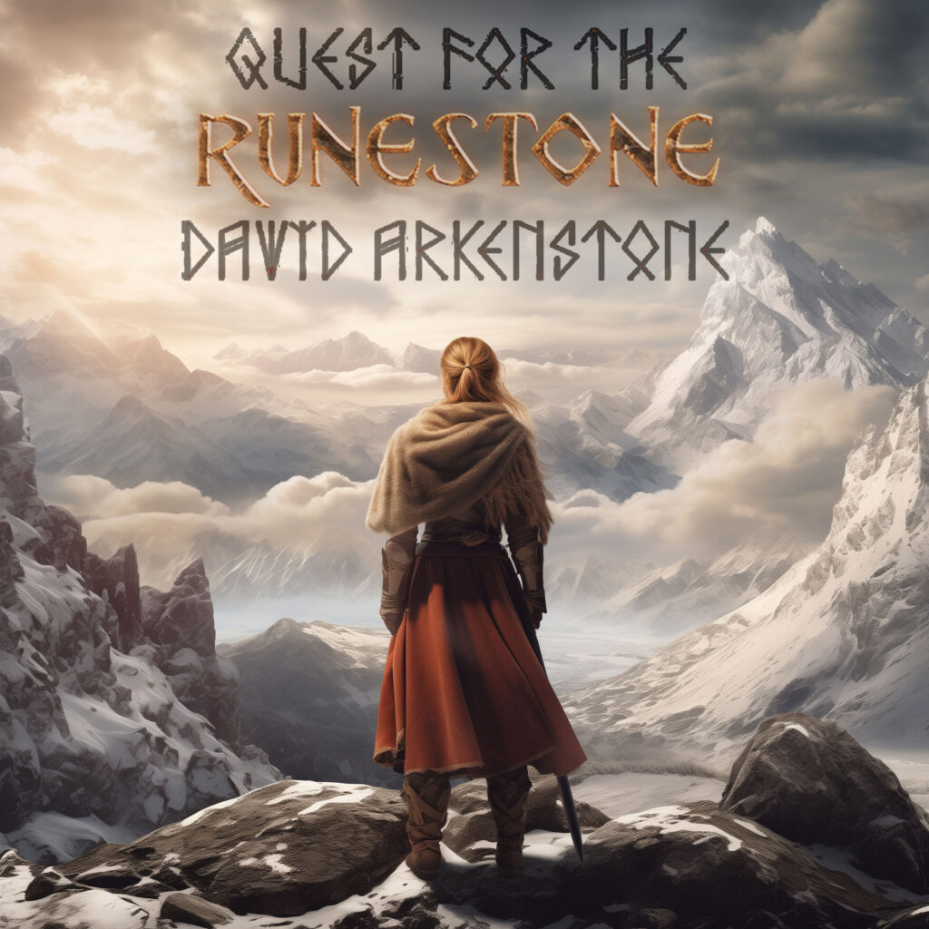 cover single art DAVID ARKENSTONE Quest For The Runestone