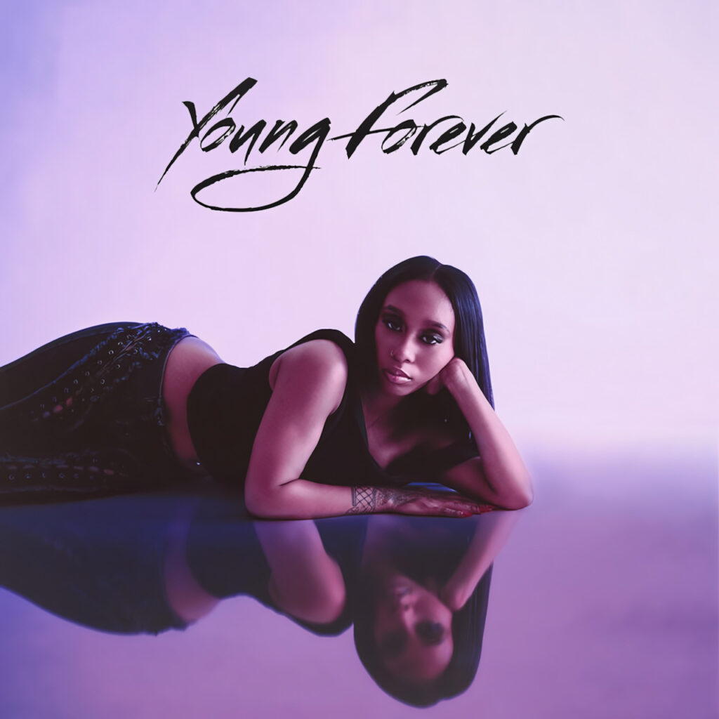 cover single art MELO ROZE Young Forever