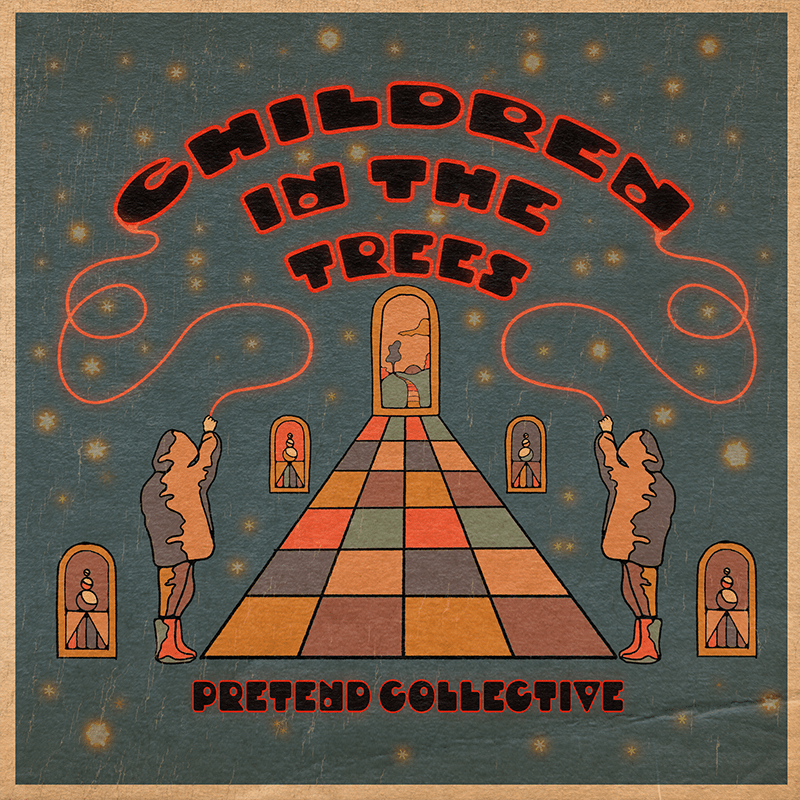 cover single art PRETEND COLLECTIVE The Children in the Trees