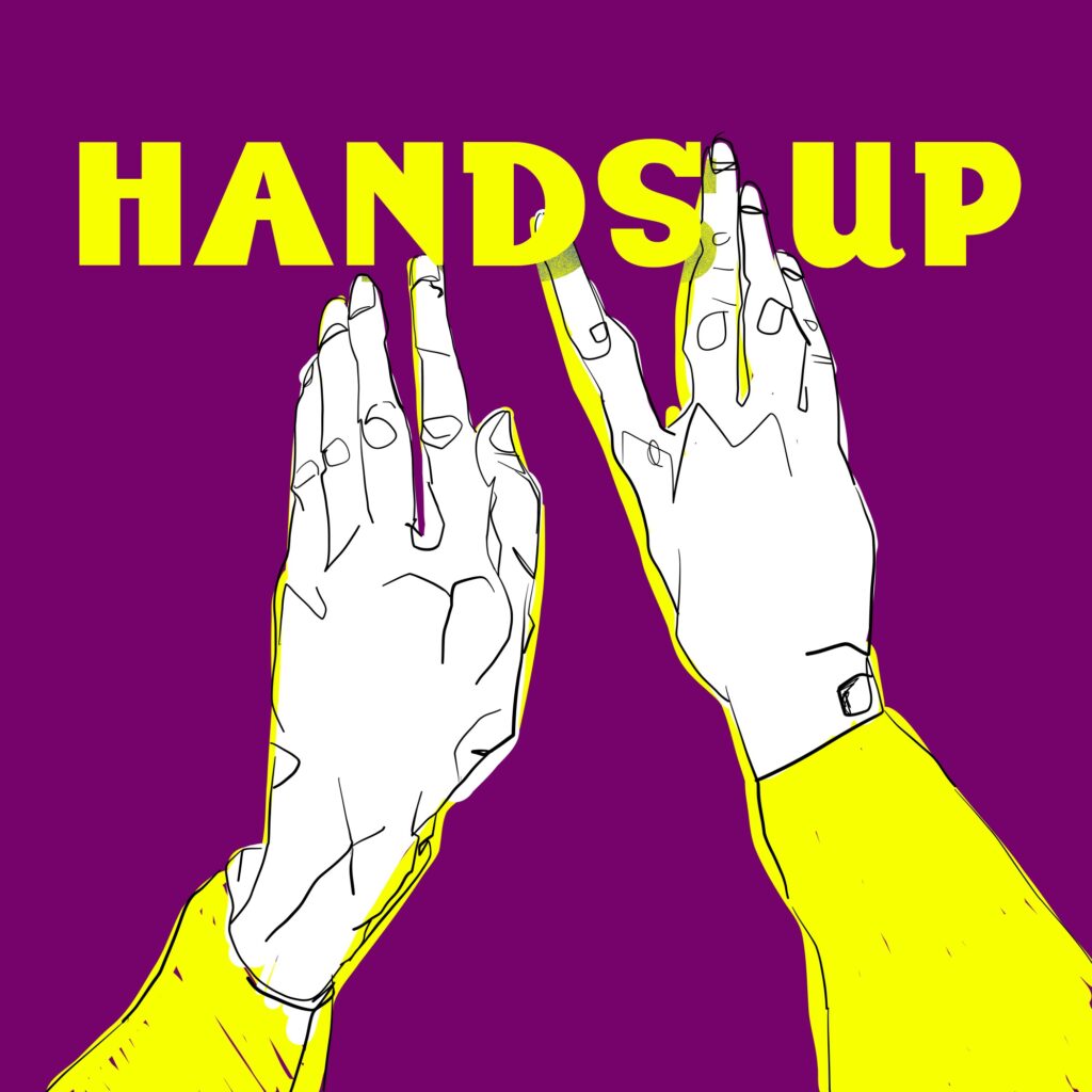 cover single art SLIM LORIS Hands Up