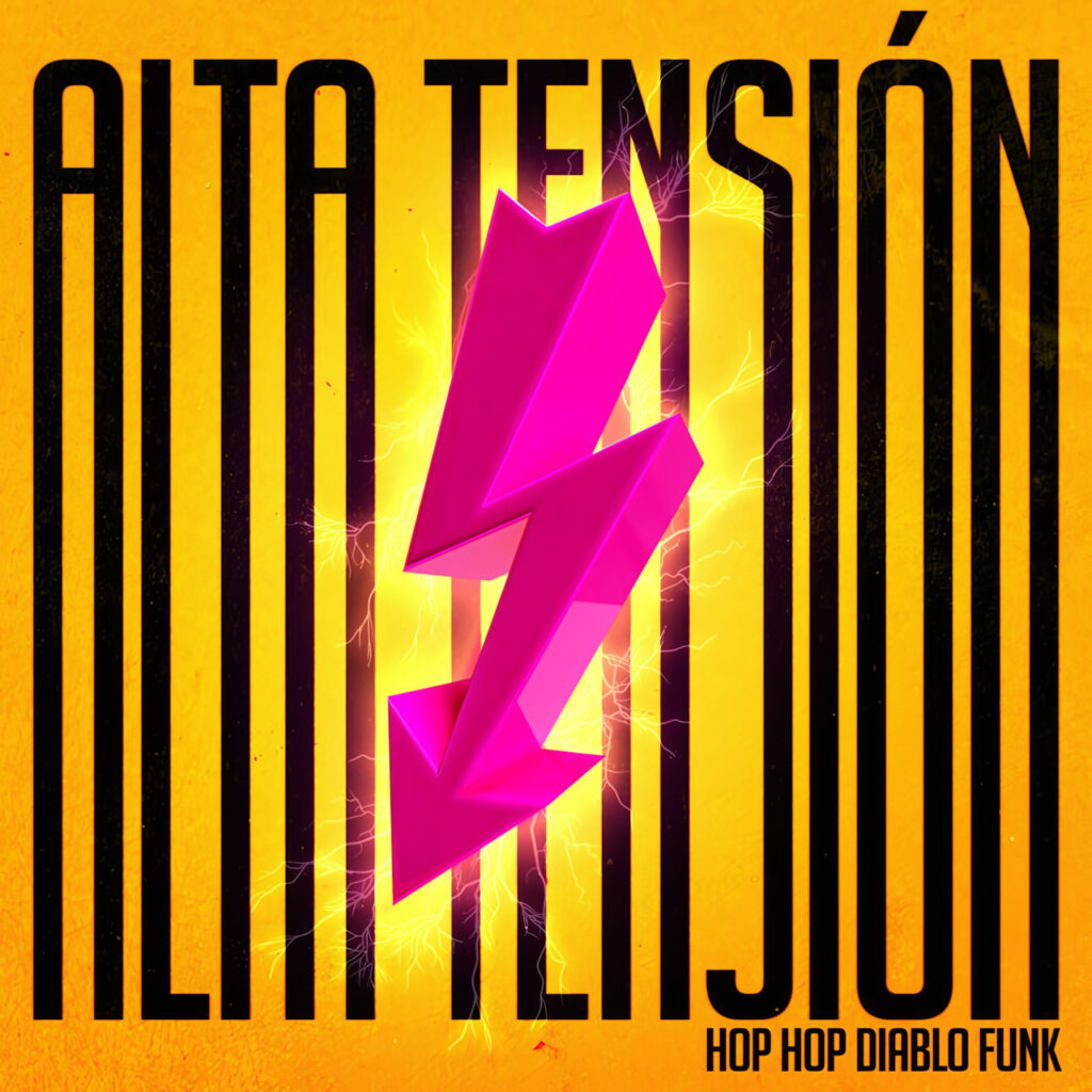 portada sencillo art Hop Hop Diablo Funk Alta Tension