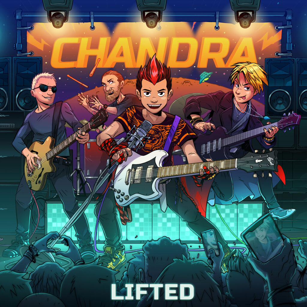 cover EP art Chandra Lifted