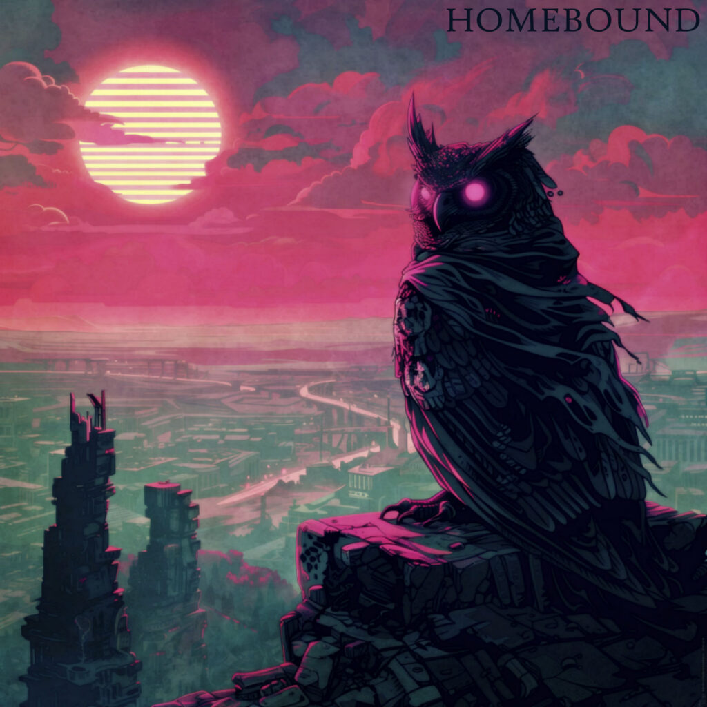 cover single art BUOS Homebound