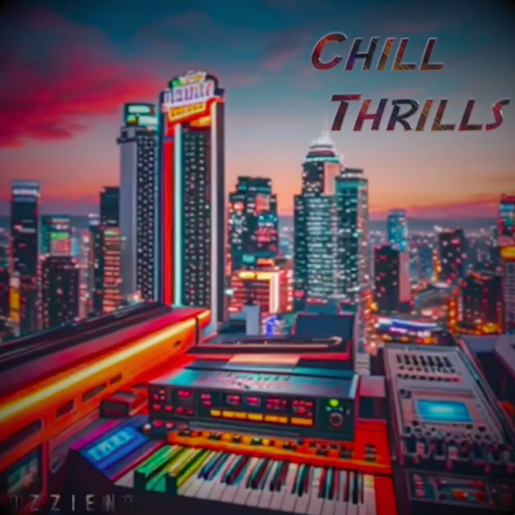 cover EP art Ozzient Chill Thrills