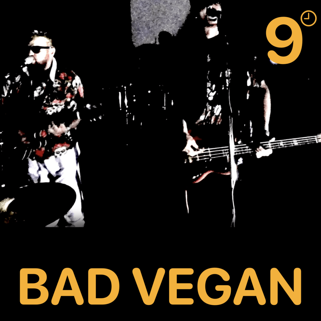 cover single art o'clock Nasty Bad Vegan