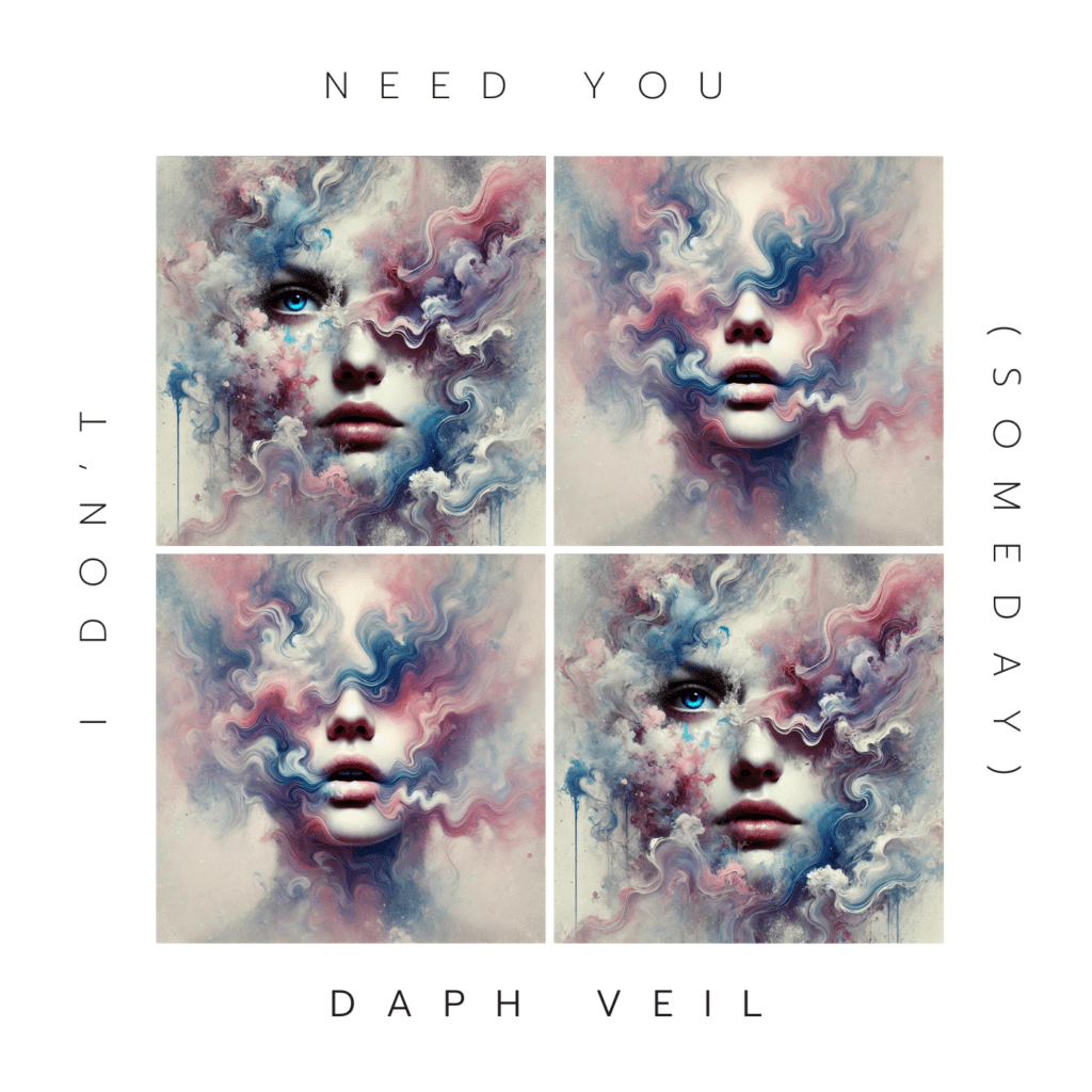 cover single art Daph Veil I Don't Need You (Someday)