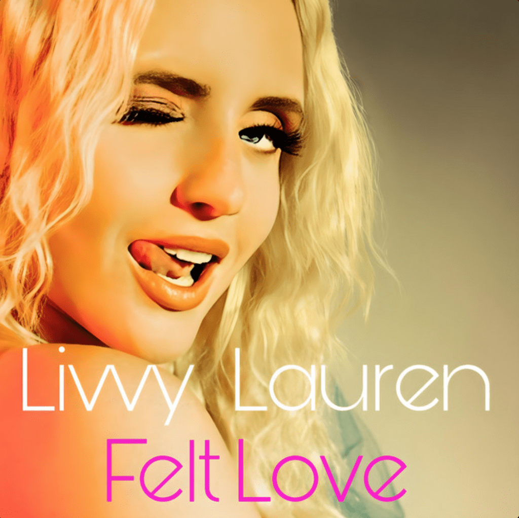 cover single art Livvy Lauren Felt love