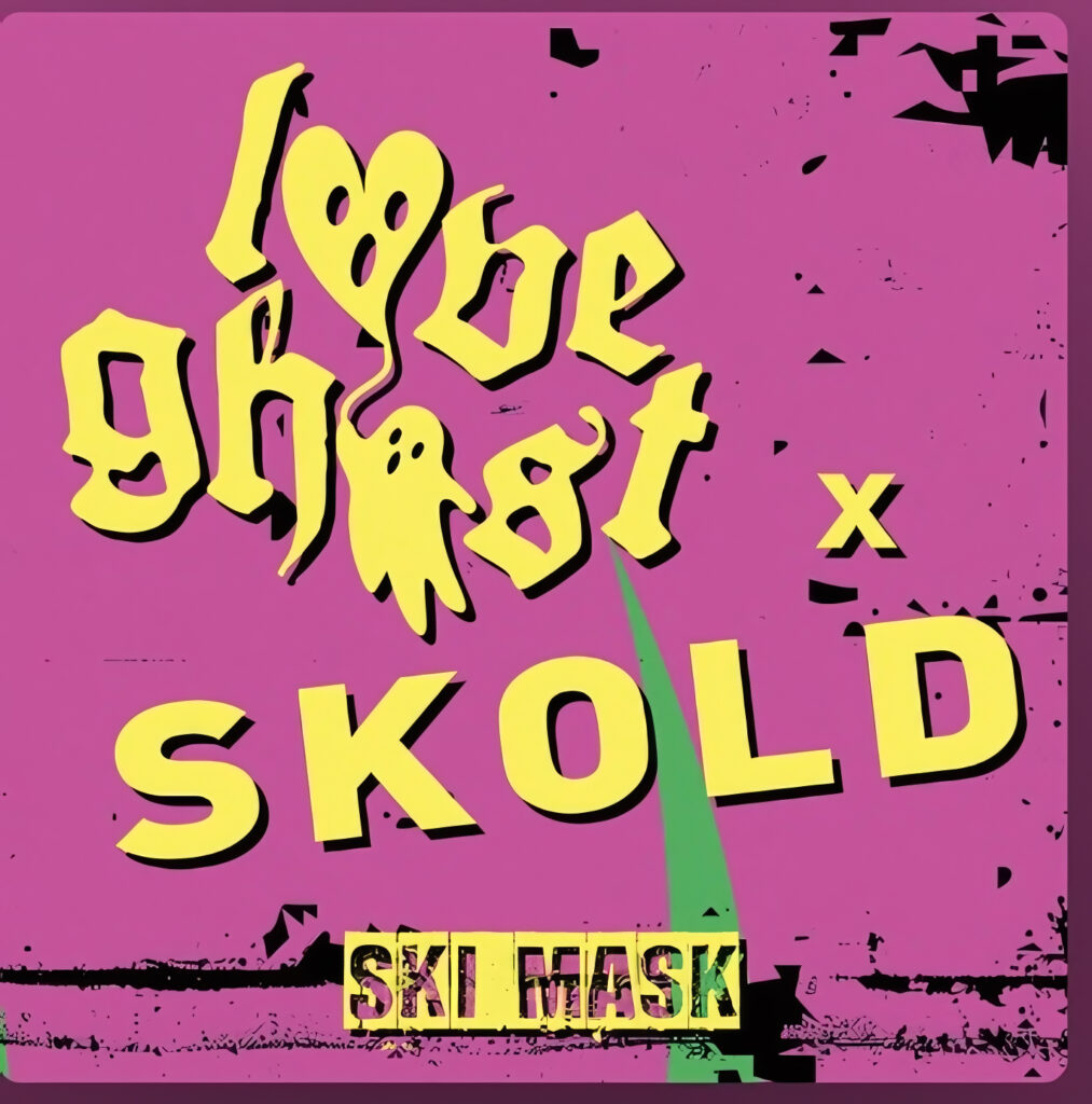 cover single art Love Ghost Ski Mask