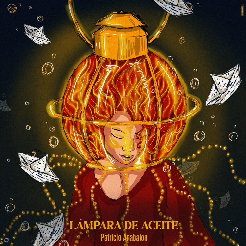 cover single art Patricio Anabalon Lampara de aceite