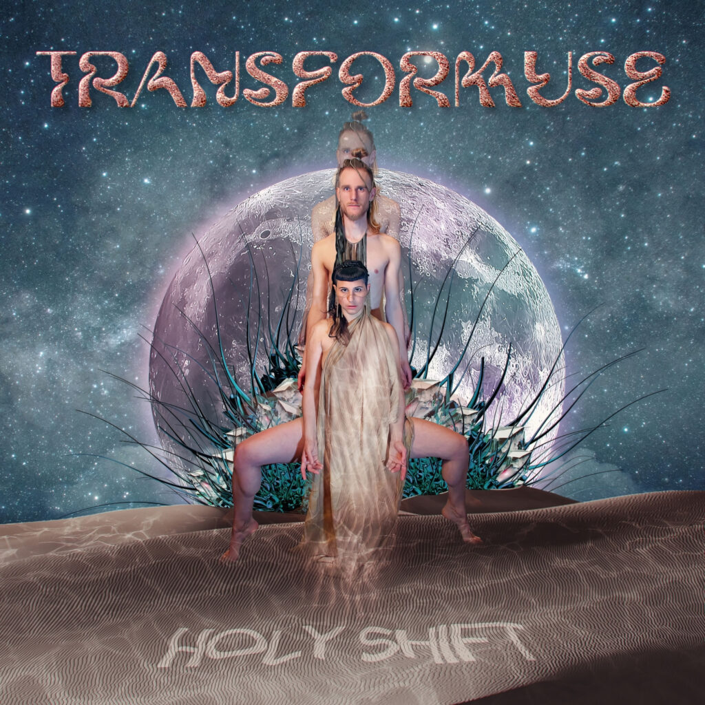 cover single art Transformuse Holy Shift final