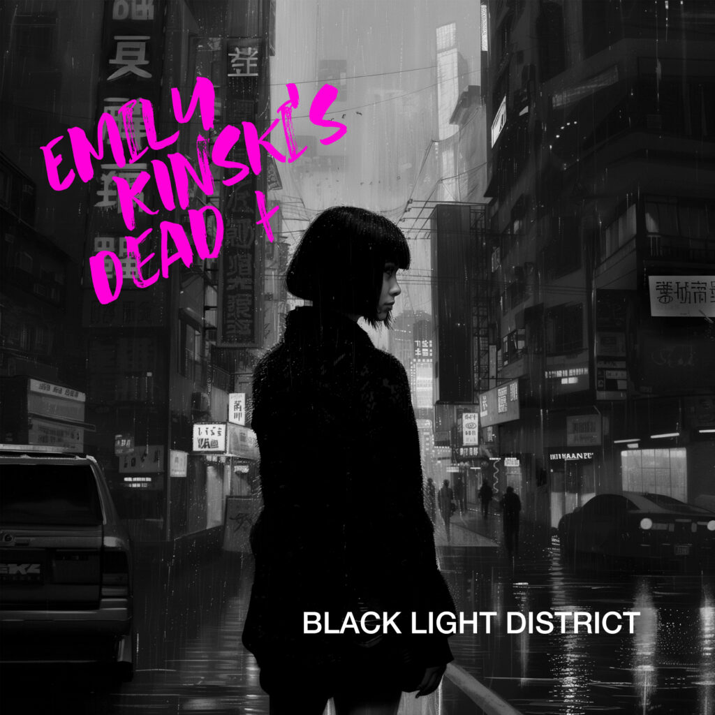 cover album art Emily Kinski's dead Black light district