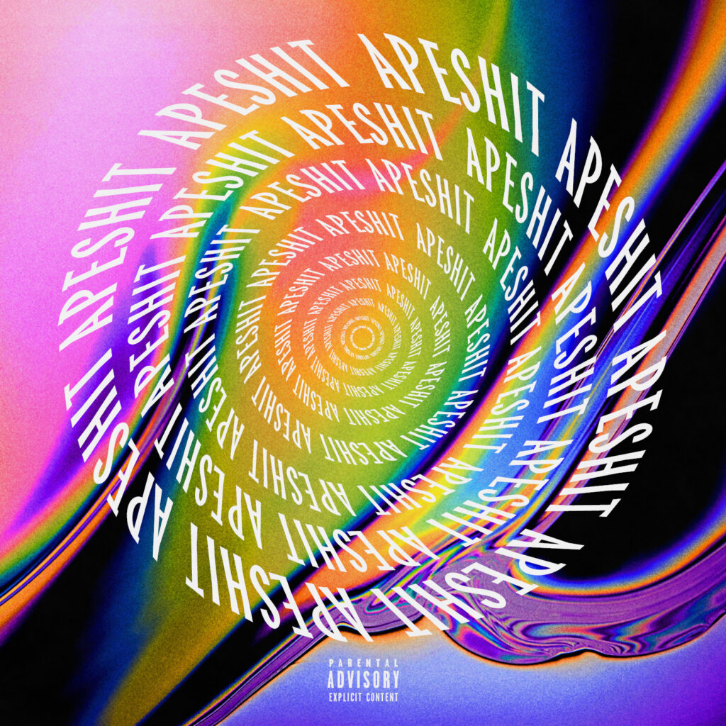 cover single art Marc Willis APESHIT (feat. CHÉ WULAAM & Maeva Fuego)