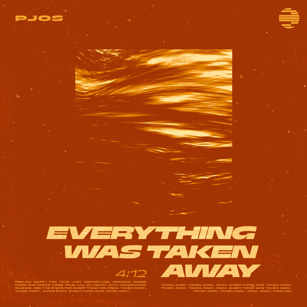 cover single art Pjos Everything Was Taken Away