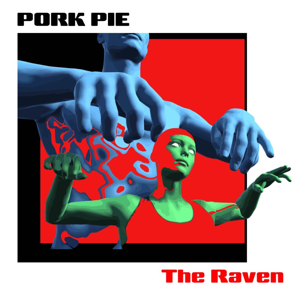 cover single art Pork Pie The Raven