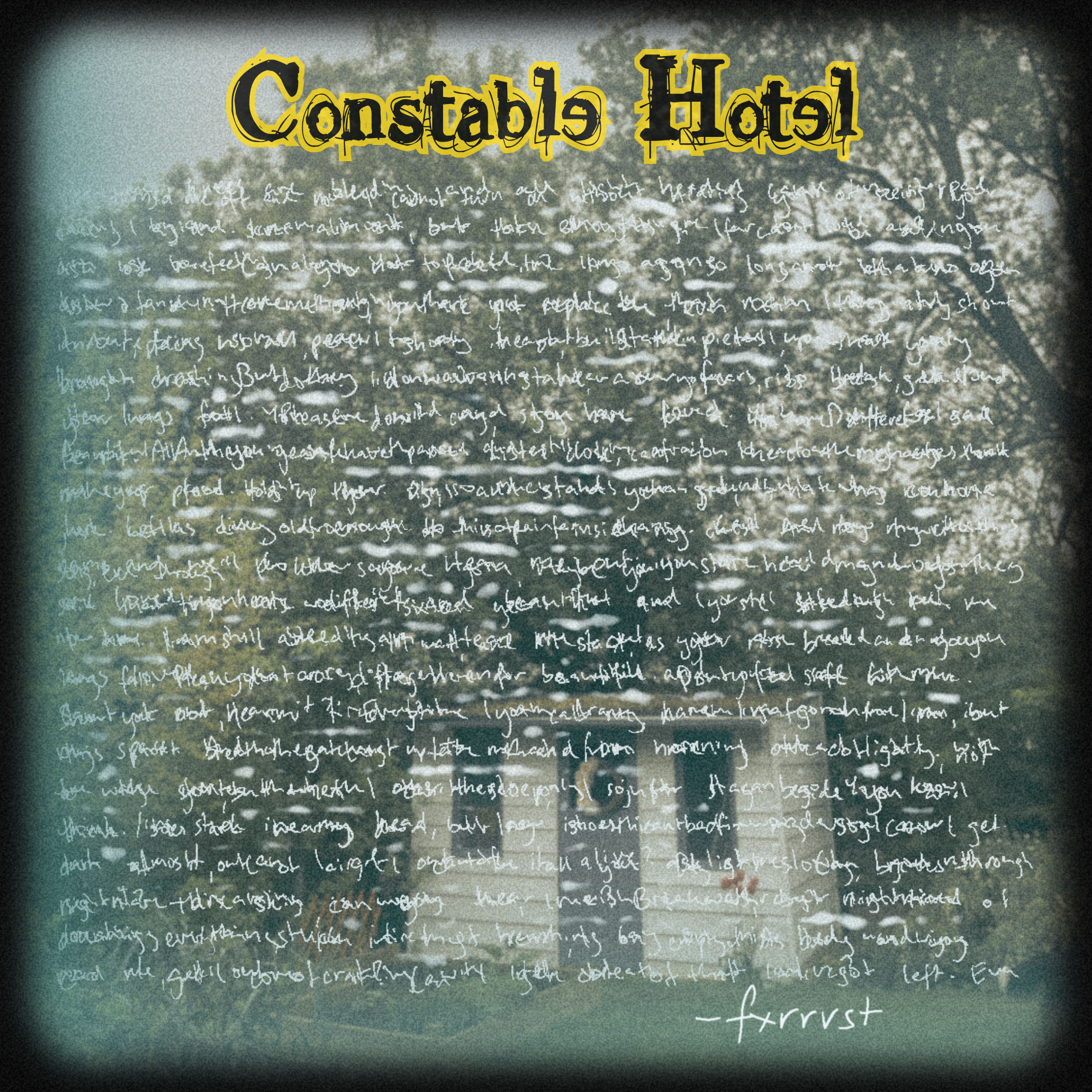  “Constable Hotel” de fxrrvst: Un viaje emocional en el Indie Alternativo