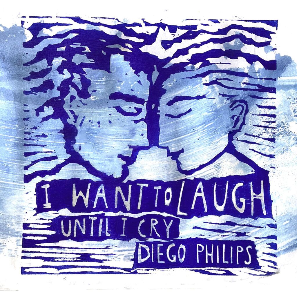 cover single art Diego Philips I want to laugh until I cry