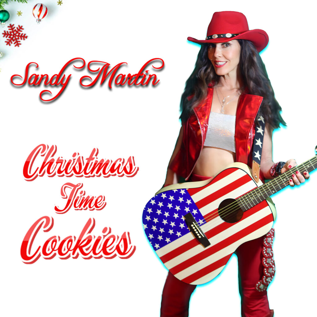 cover single art Sandy Martin Christmas Time Cookies