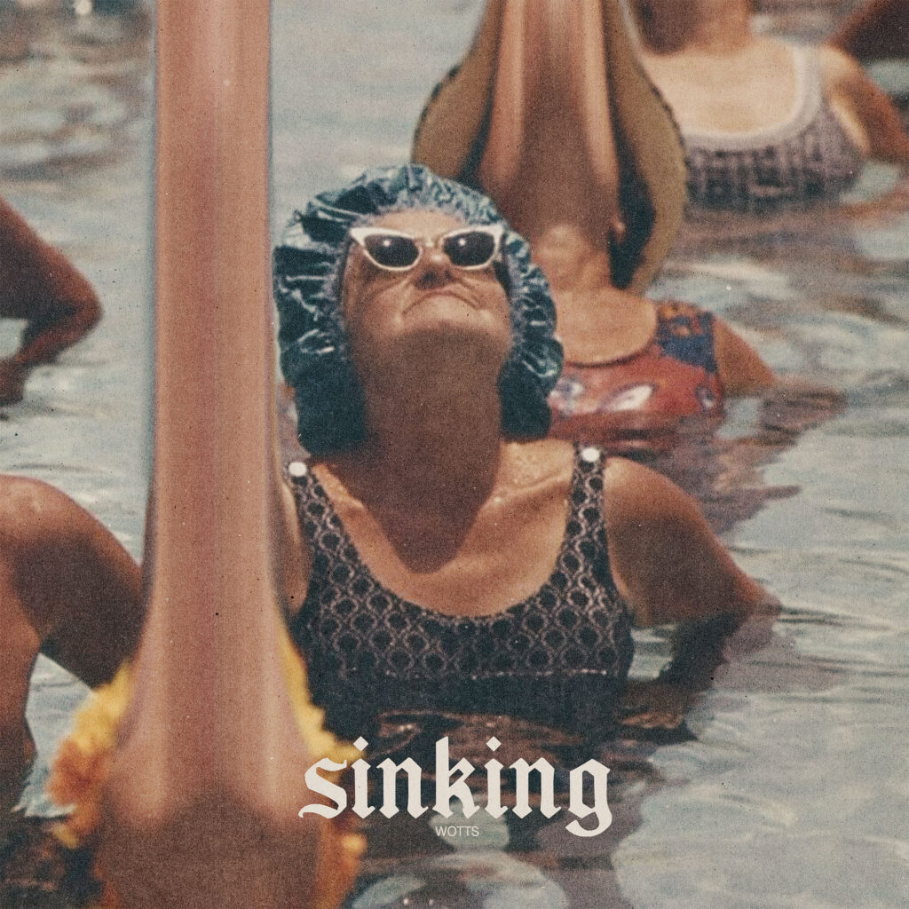 cover single art Wotts sinking