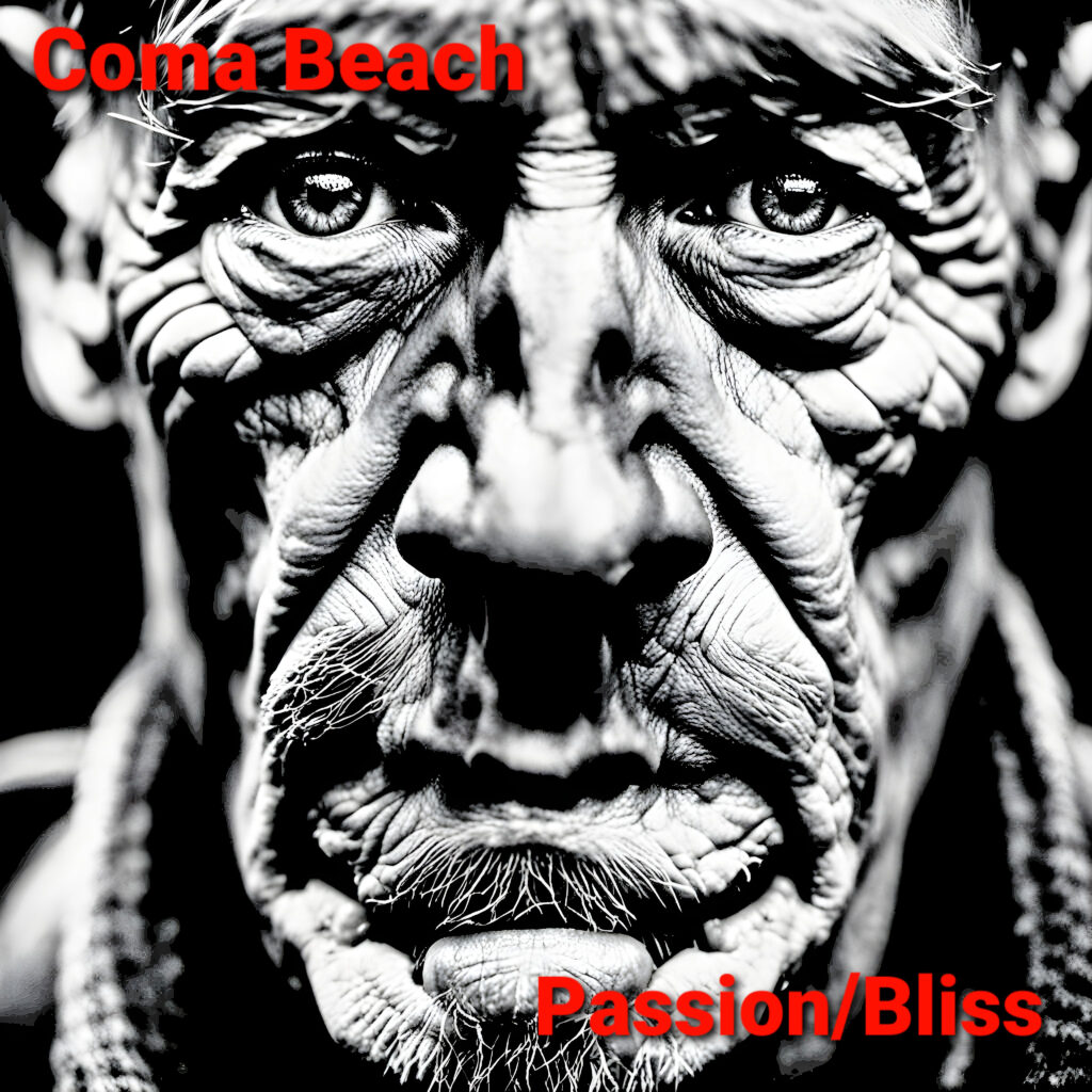 cover EP art Coma Beach Passion Bliss