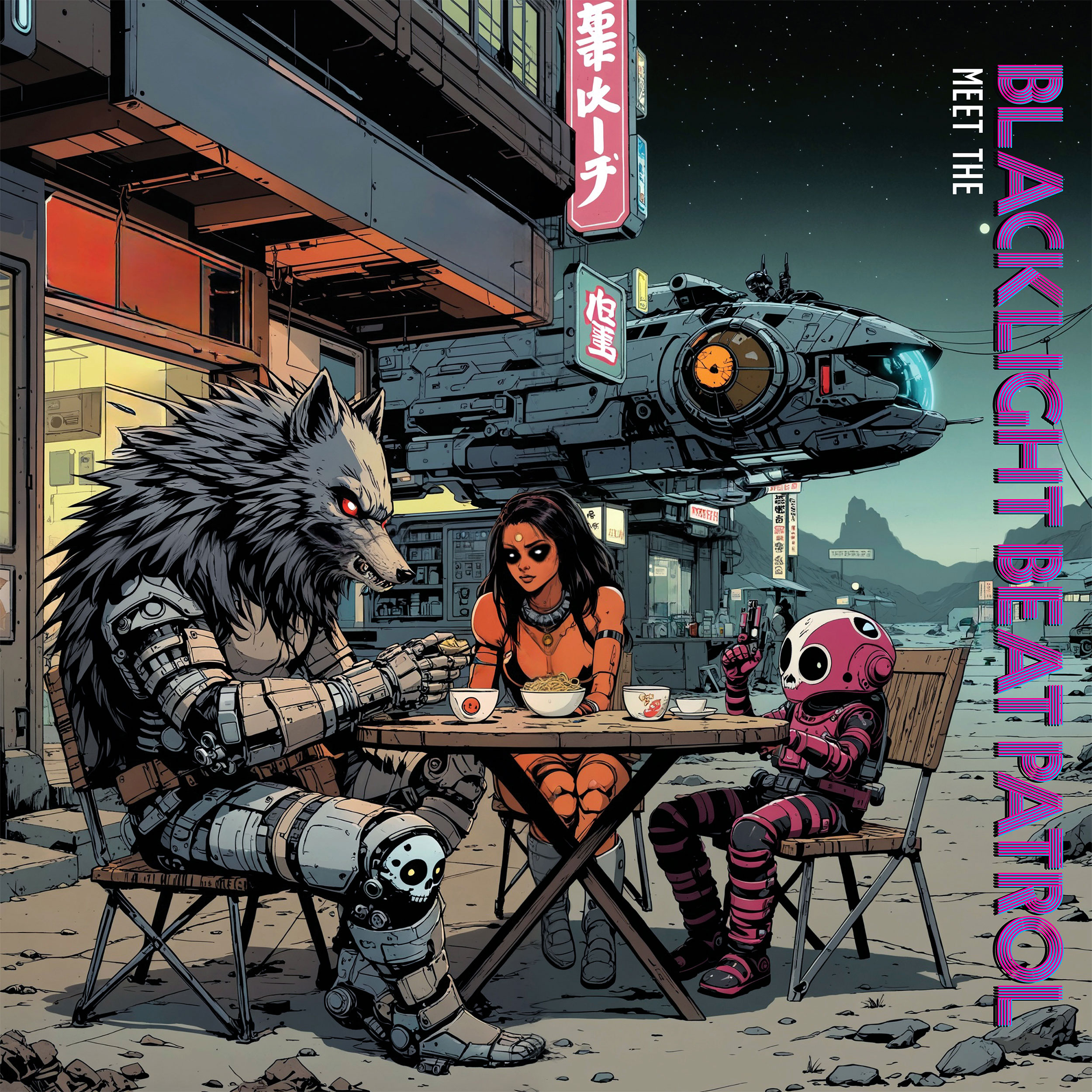  “Meet the Blacklight Beat Patrol” de Blacklight Beat Patrol: Un álbum para los inconformes