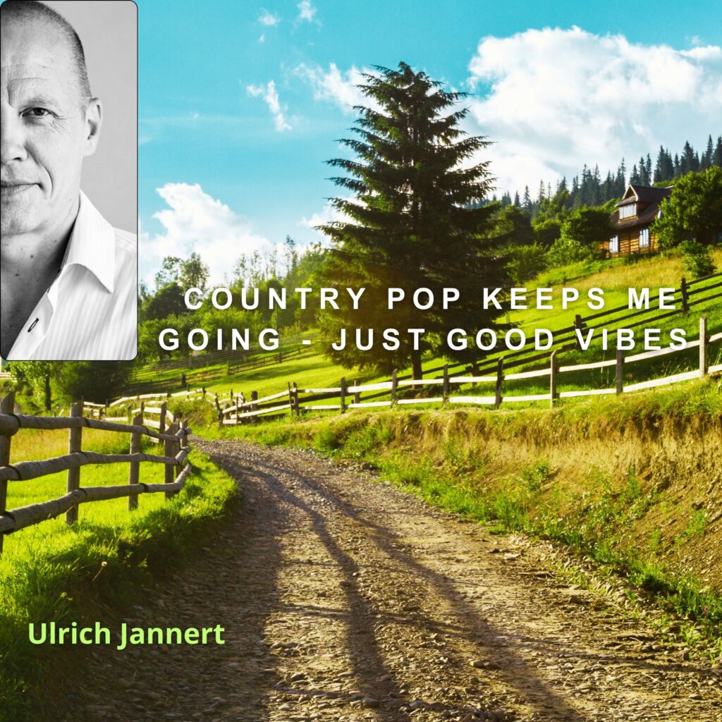 cover album art Ulrich Jannert Country Pop keeps me going Just Good Vibes