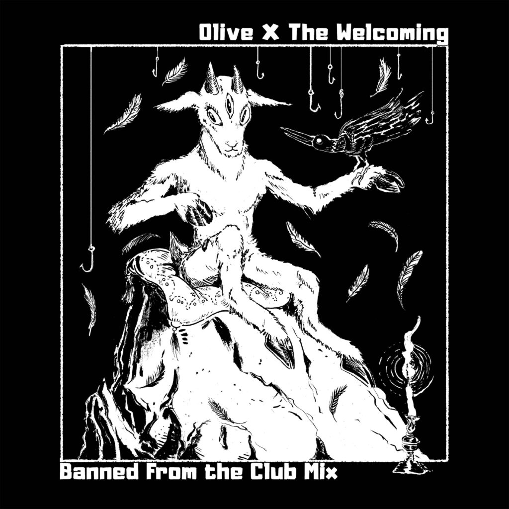 cover single art Olive Dares the Darkness In the Club (The Welcoming Banned From the Club Mix)