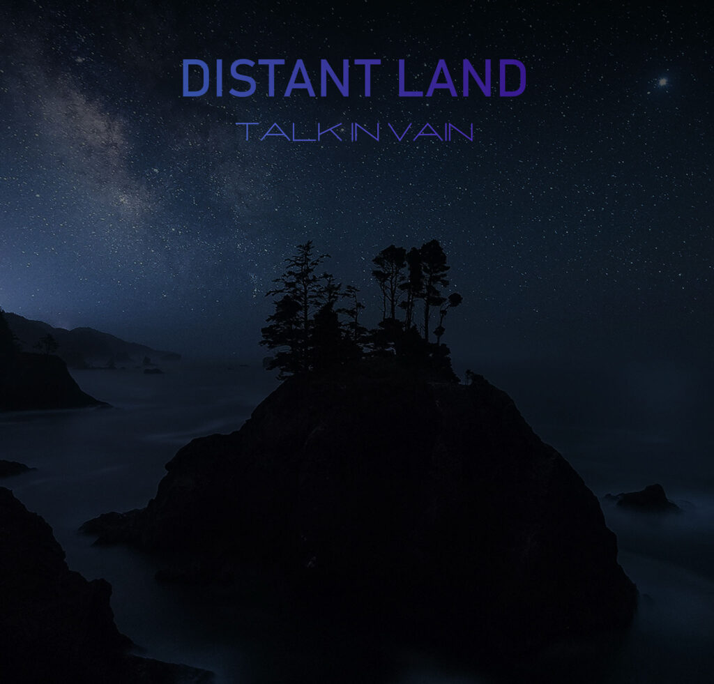 cover single art Talk in Vain Distant Land