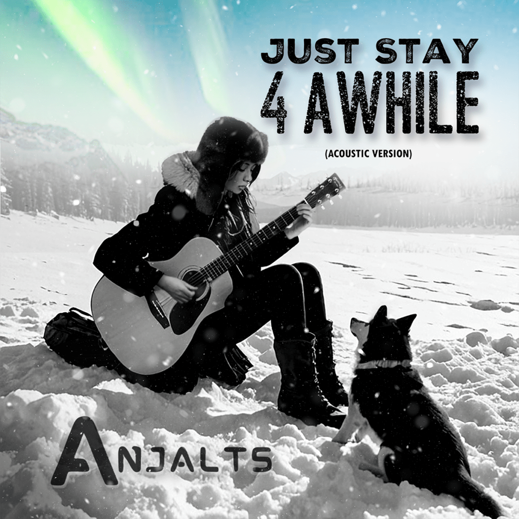 cover single art Anjalts Just Stay Awhile