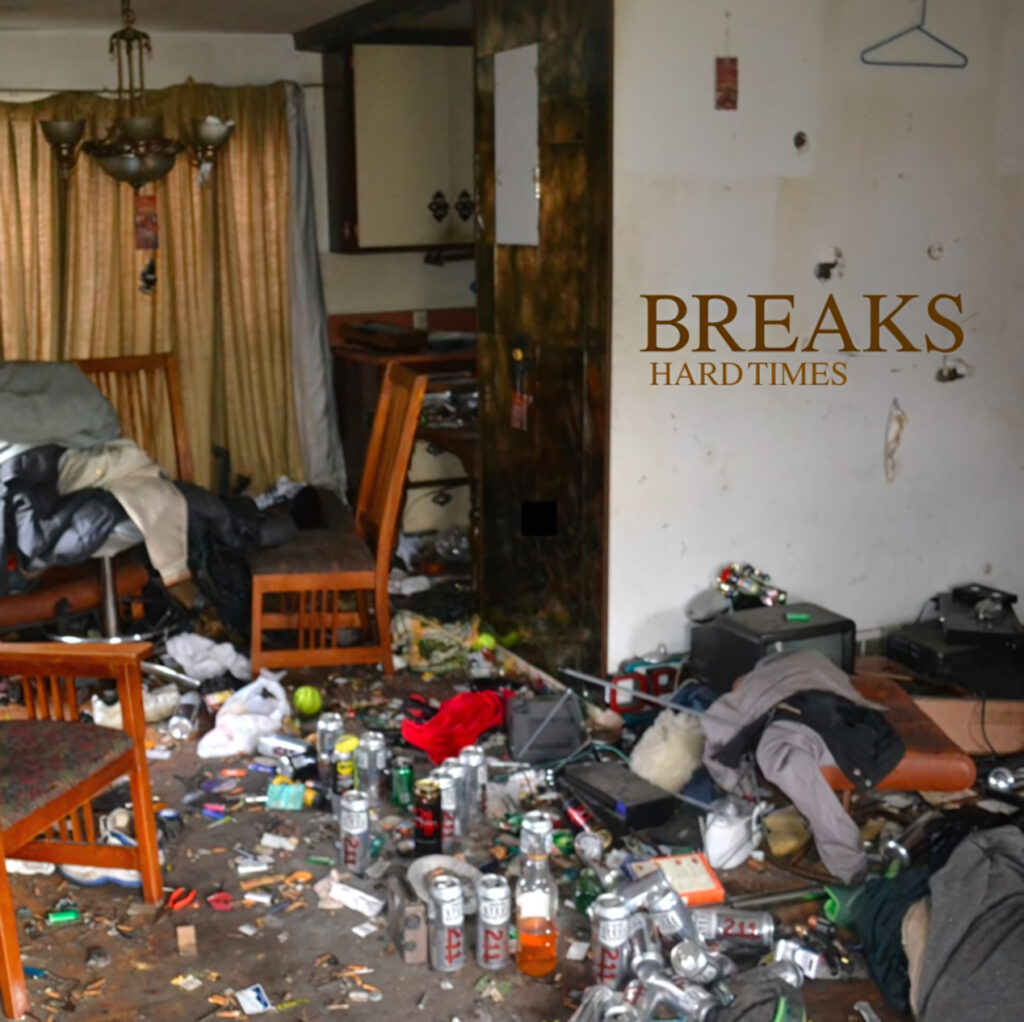 cover single art Breaks Two Glass Eyes