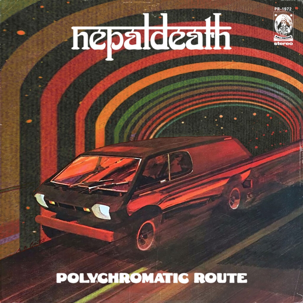 cover single art Nepal Death Polychromatic Route