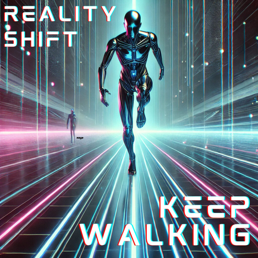 cover single art Reality Shift Keep Walking