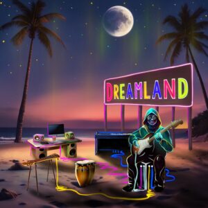 Un Viaje Sonoro a los 80s: Synthwave y Rock en el nuevo single “Dreamland” de Harry Bertora