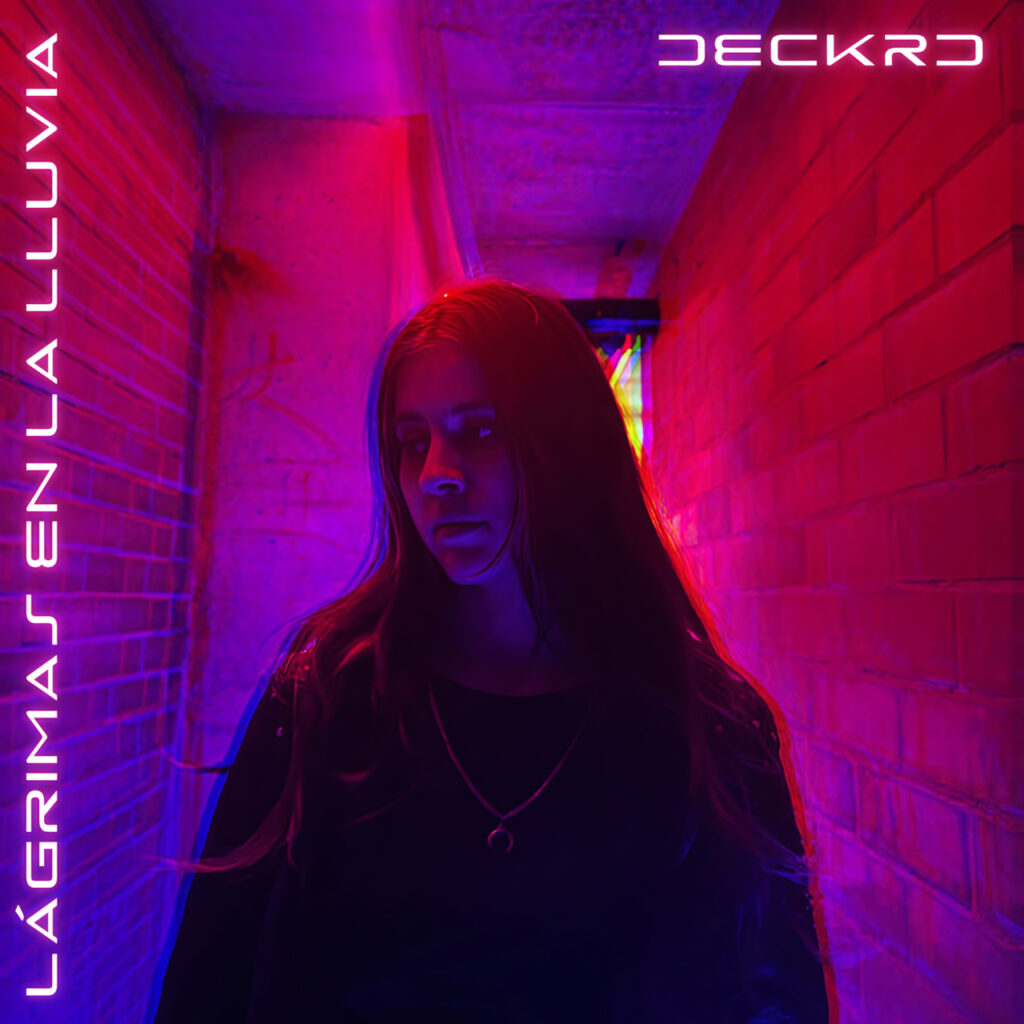 portada single art Deckrd LAGRIMAS EN LA LLUVIA
