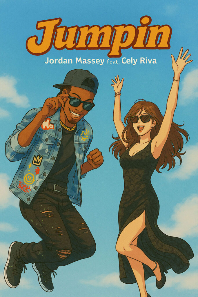 cover single art Jordan Massey Jumpin ft. Cely Riva