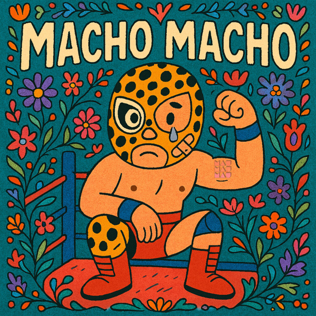 cover single art MAUMAUMAU Macho Macho